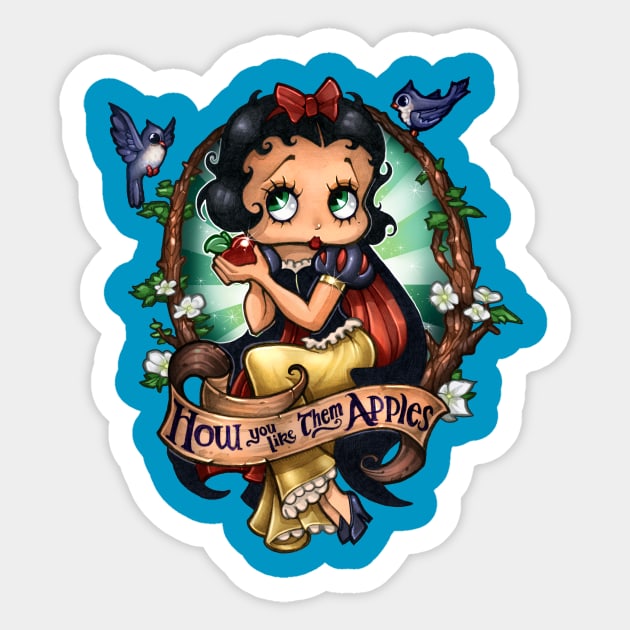 betty boop Sticker by Tim_Shumate_Illustrations